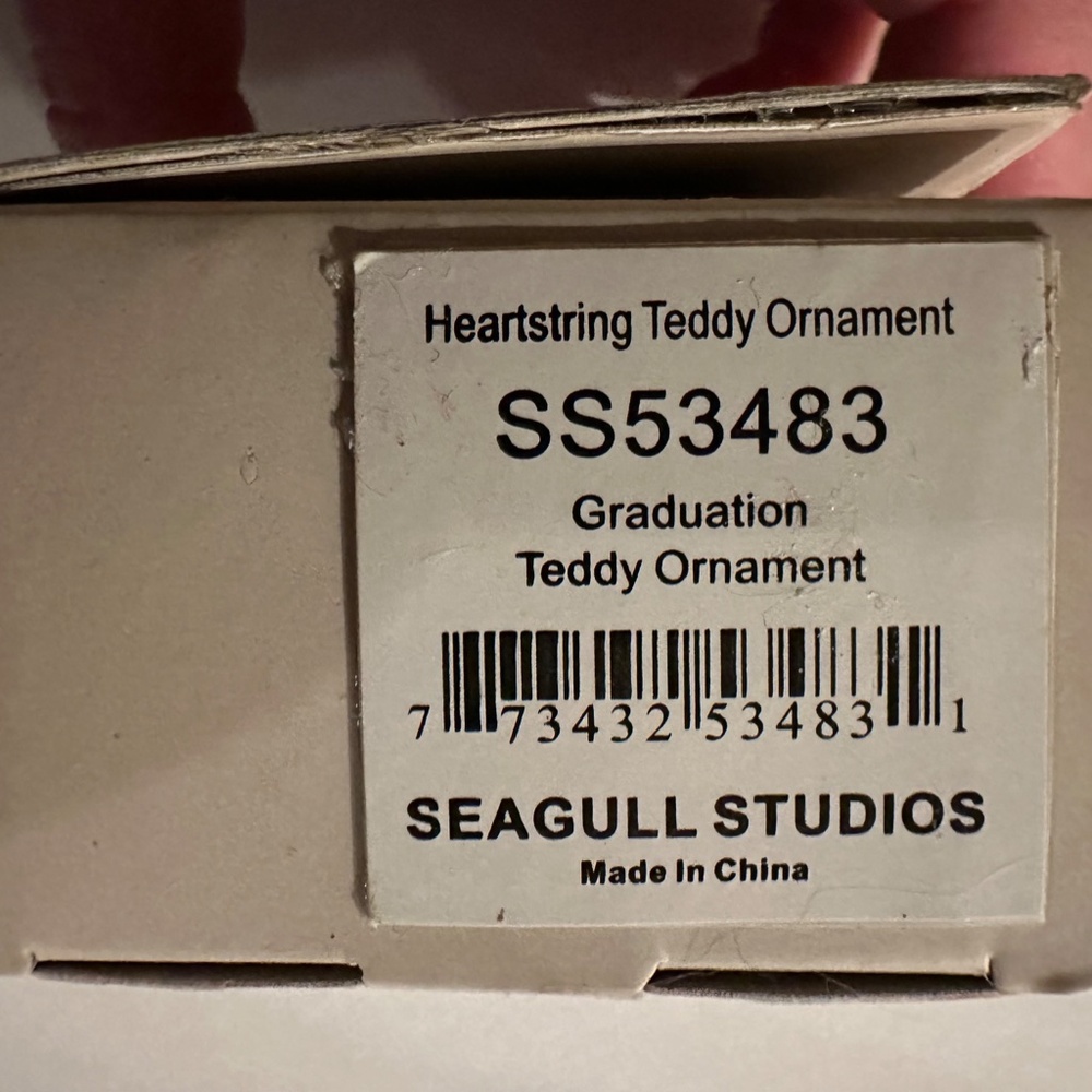 Heartstring Teddies Graduation Ornament - Picture 7 of 7